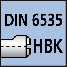 Schaft HB mit IK DIN 6535