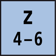 Zähnezahl 4-6